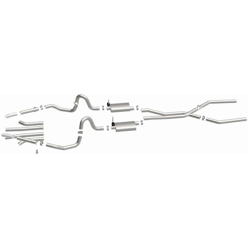 Magnaflow — MagnaFlow Sys C/B 68-72 GM A-Body Chevelle et
Crossmember-Back
Cat-Back - view 5