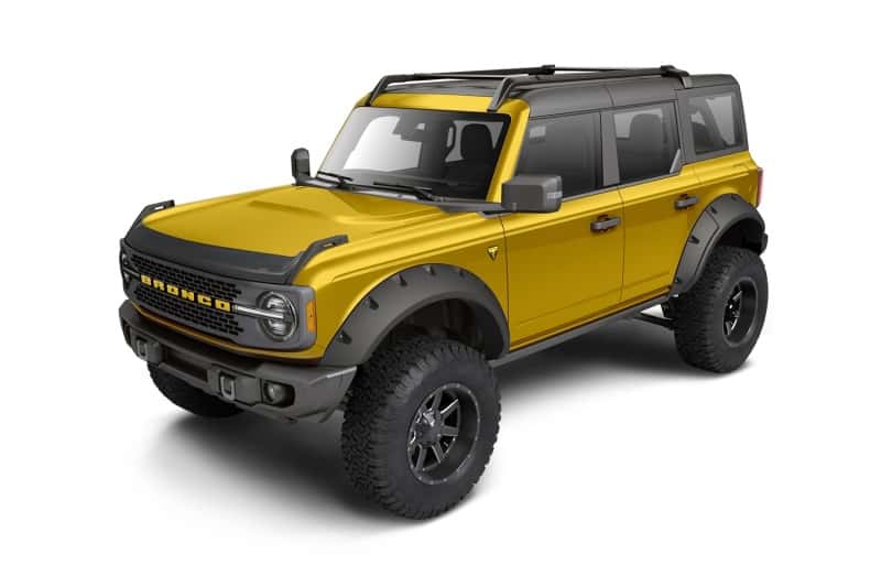 Husky Liners — Husky Liners 21-25 Ford Bronco 2/4dr. (Excl. Raptor) Aeroskin - Matte Blk
Hood Shields - view 2