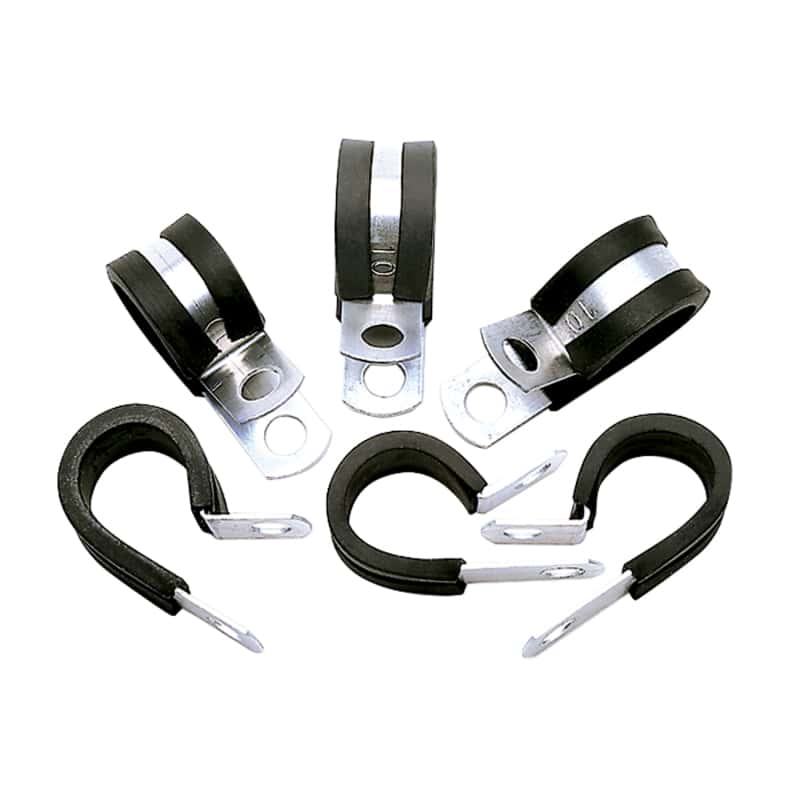 Russell — Russell Performance Cushion Clamps - Holds -12 AN Hose (6 pcs.)
Tubing Clamp - view 2