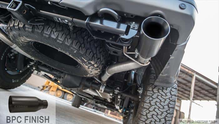 CORSA Performance — Corsa 2017-2020 Ford F-150 Raptor 3.5L Sport Cat-Back Dual Rear Exit w/ 5in Matte Black Tip
Exhaust - view 6