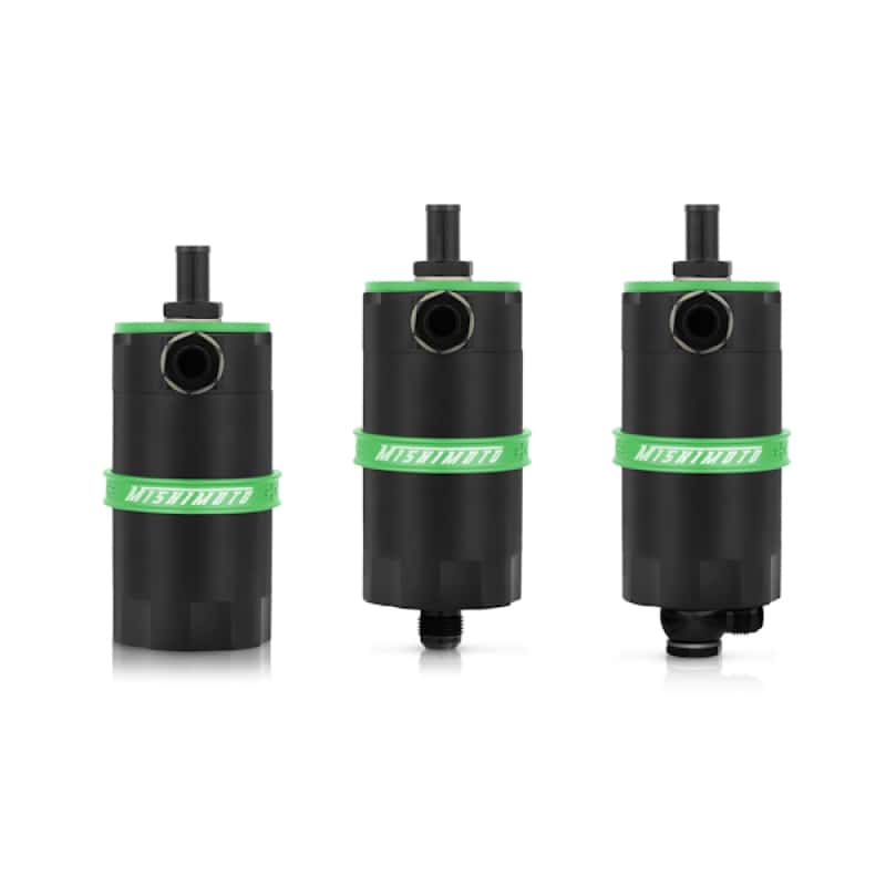 Mishimoto — Mishimoto Universal Baffled Oil Catch Can - Green - view 9