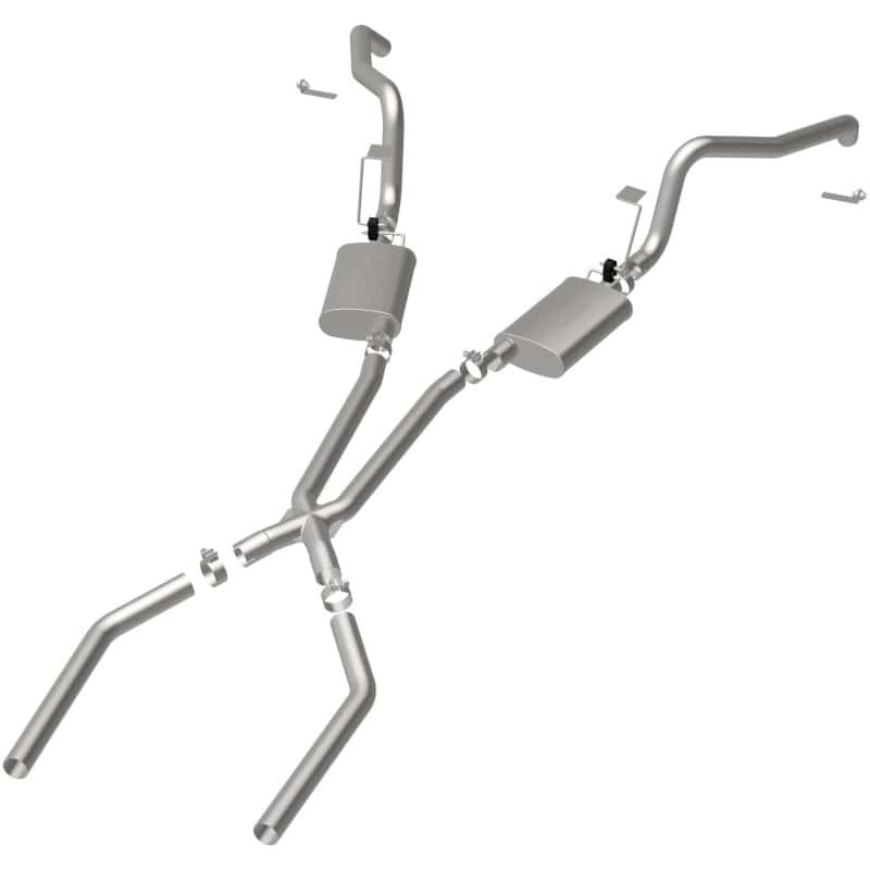 Magnaflow — MagnaFlow Sys C/B 67-72 F-Body 2.50inch w/Tru-X
Crossmember-Back
Cat-Back - view 5