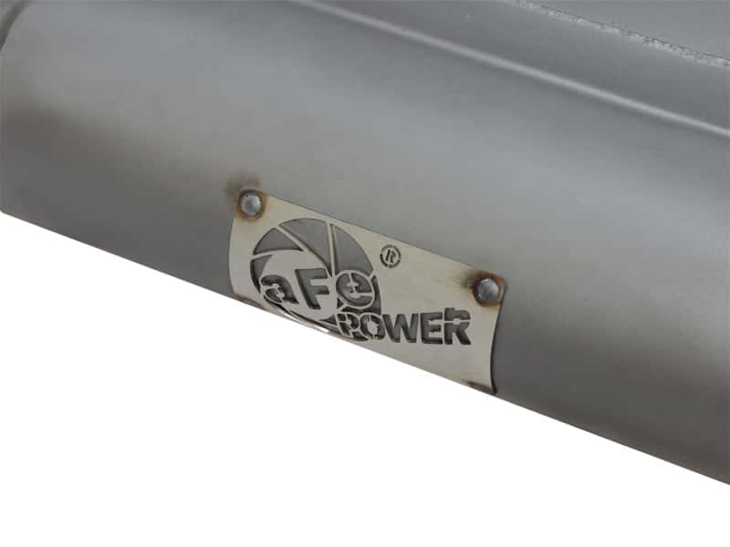aFe — aFe Scorpion Exhaust System Axle Back Aluminized Hi-Tuck 07-17 Jeep Wrangler JK V6 3.6/3.8L
Axle-Back Exhaust - view 5