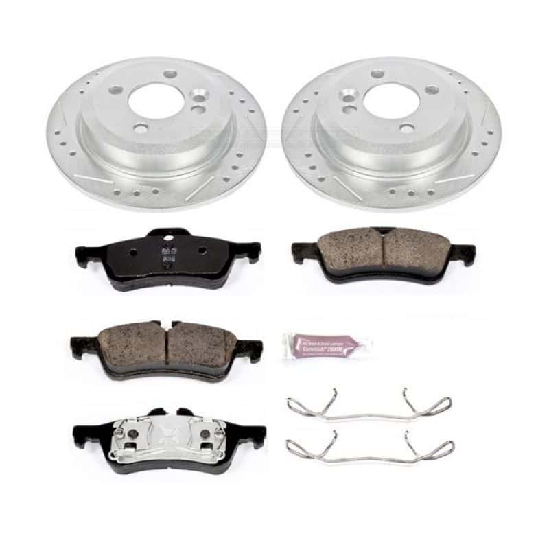PowerStop — Power Stop 02-06 Mini Cooper Rear Z23 Evolution Sport Brake Kit - view 1