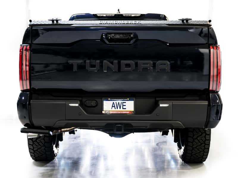 AWE Tuning — AWE 0FG Exhaust for 3rd Gen Toyota Tundra - Dual Chrome Silver Tips
0FG Catback - view 5