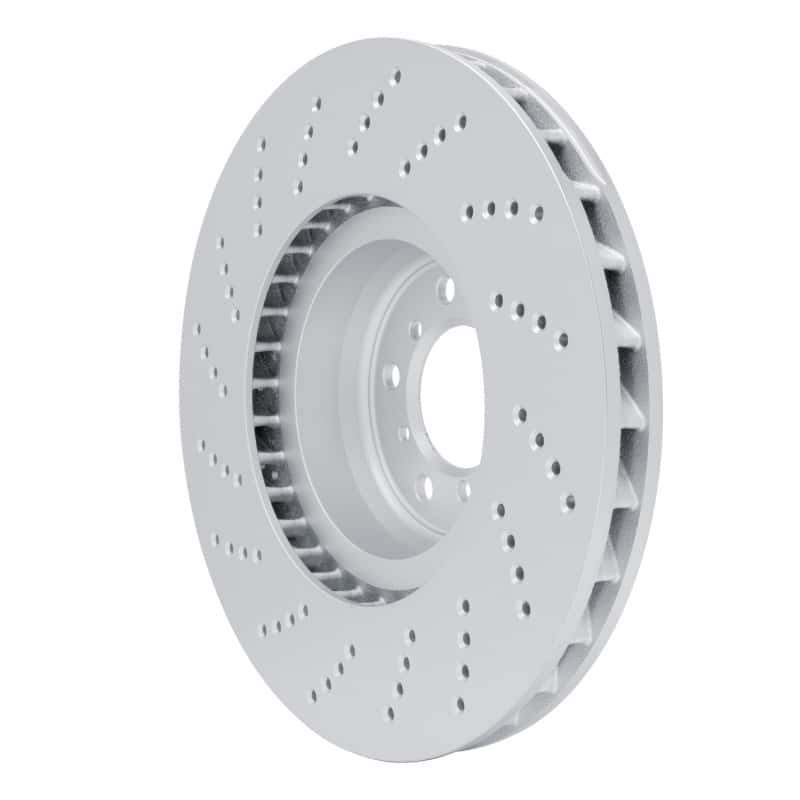 DFC — DFC 06-10 BMW M6 Right Front Drilled GeoSPEC Coated Rotor - view 4