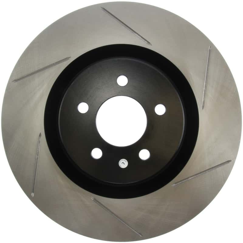Stoptech — StopTech Power Slot 07-10 Ford Mustang Shelby Front Left Slotted Rotor
Sport Slotted Rotor
Disc Brake Rotor - view 1