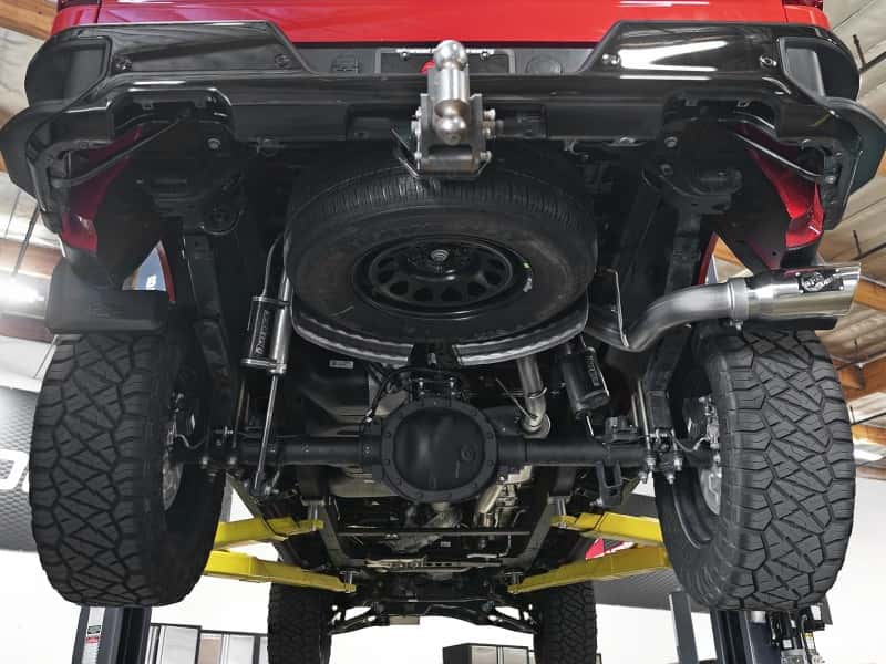 aFe — aFe Apollo GT Series 19-20 GM 1500 2.7L (t) 409 SS CB Exhaust System w/Polished Tip
Cat-Back Exhaust - view 7
