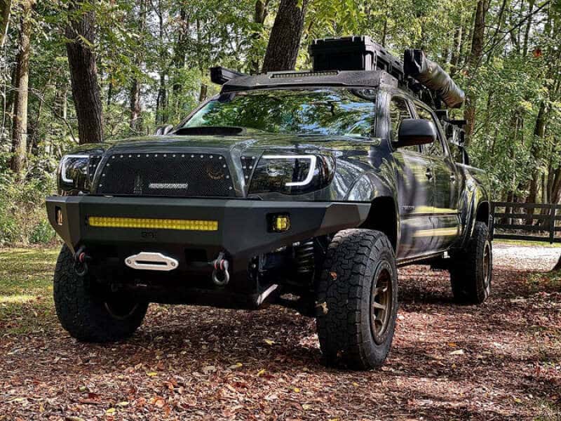 Body Armor 4x4 — Body Armor 4x4 05-15 Toyota Tacoma Pro Series Front Winch Bumper
Front Bumper - view 6