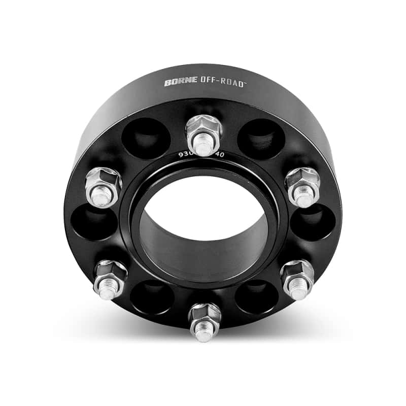 Borne Off-Road — Borne Off-Road Wheel Spacers - 6x139.7 - 93.1 - 35mm - M12 - Black - view 3
