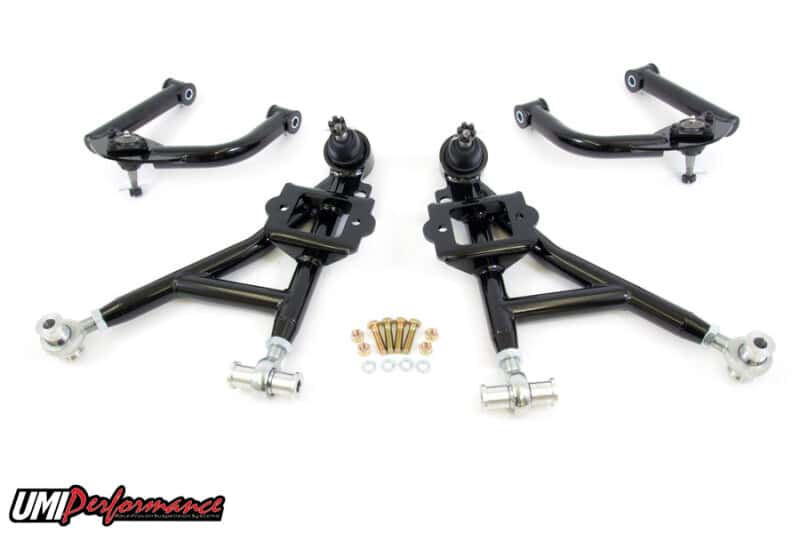 UMI Performance — UMI Performance 93-02 GM F-Body Front A-Arm Kit Adjustable Lower Budget Drag
A-Arm Set - view 1