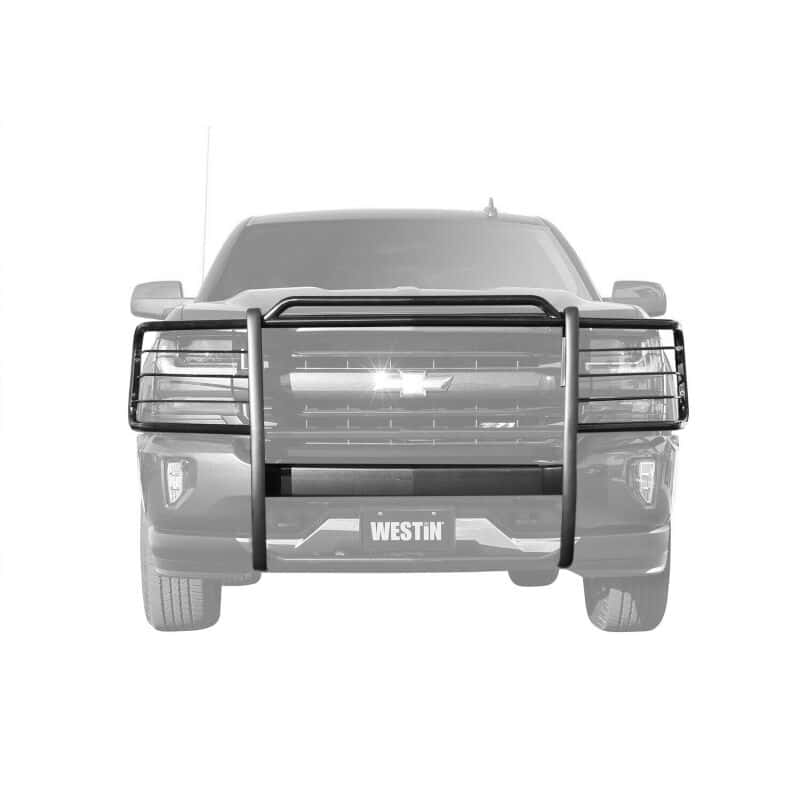 Westin — Westin 2007-2013 Chevrolet Silverado 1500LD Sportsman Grille Guard - Black
Grille Guard - view 2