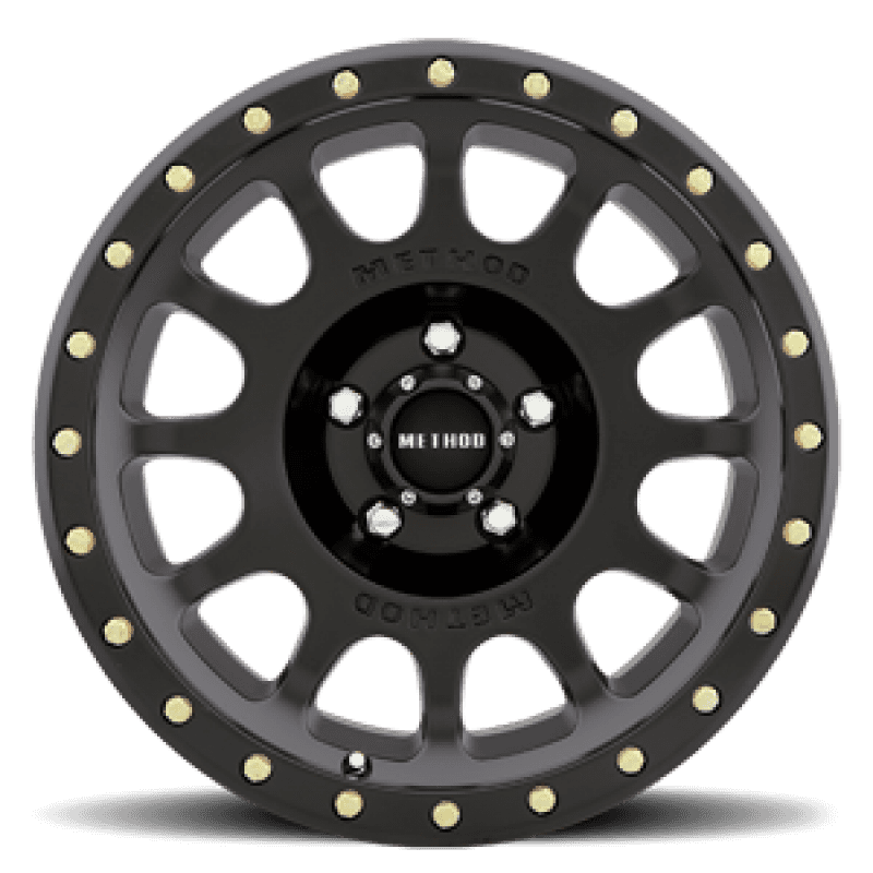 Method Wheels — Method MR305 NV 18x9 0mm Offset 5x150 116.5mm CB Matte Black Street Loc Wheel - view 2