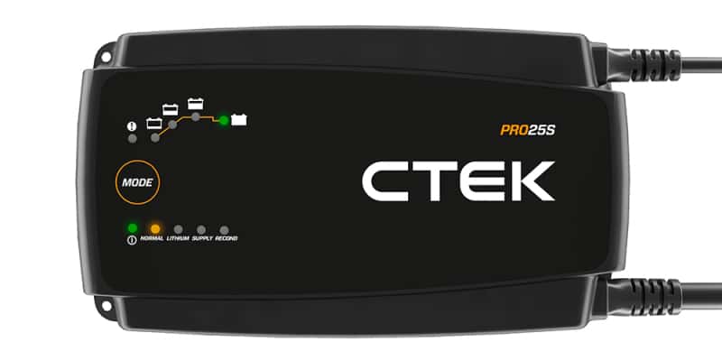 CTEK — CTEK PRO25SE Battery Charger - 50-60 Hz - 12V - 19.6ft Extended Charging Cable
ctek40-327 - view 3