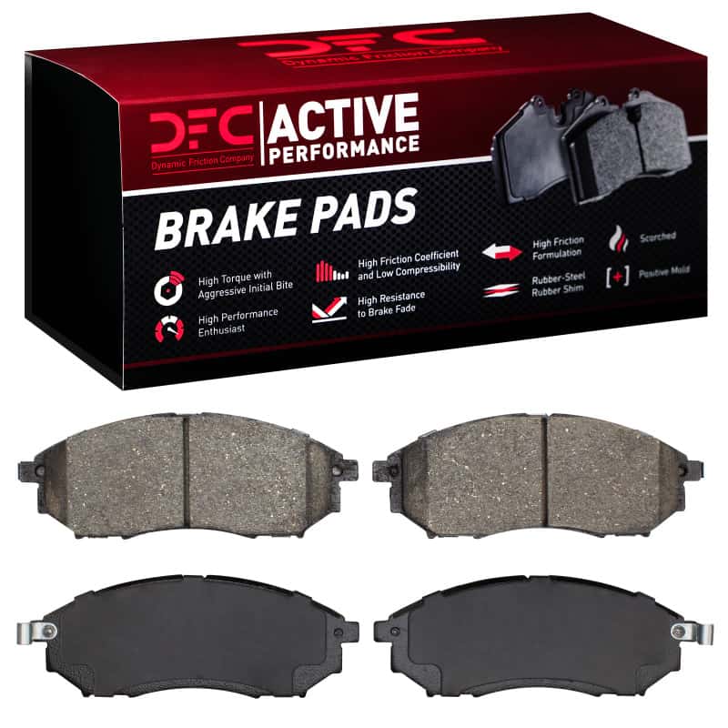 DFC — DFC 02-20 Infiniti Q45 Front Active Performance Pads - Low Metallic
DFC Brake Pad Set - view 1