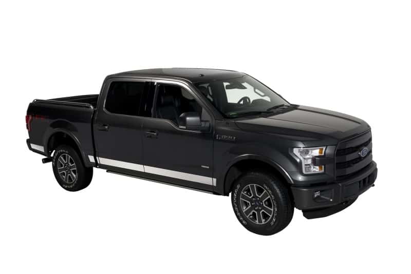 Putco — Putco 15-20 Ford F-150 Super Crew Cab 5.5ft Short Box (4.25in Tall - 12pcs) SS Rocker Panels
Rocker Panel Molding - view 2