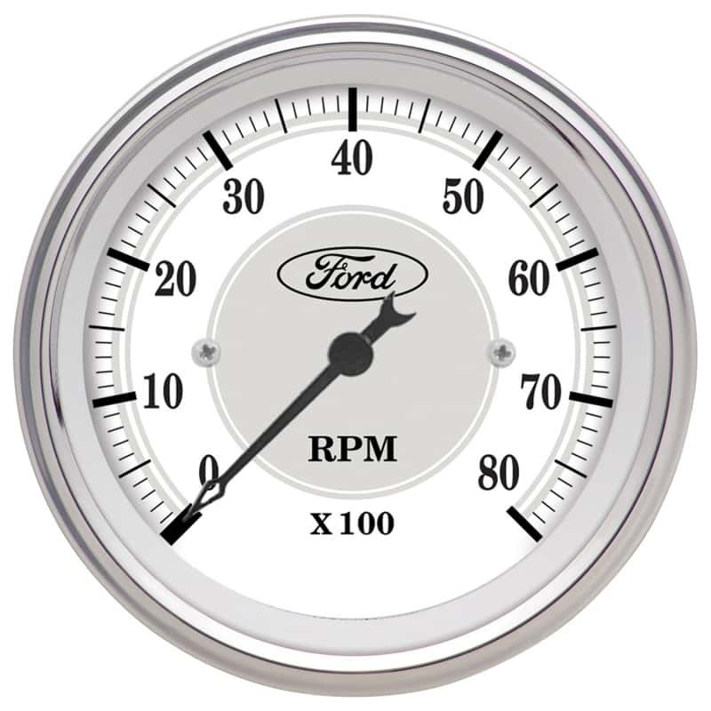 AutoMeter — Autometer 3 1/8in In-Dash 8000 RPM Incandescent Flood Lit Tachometer
3.1" TACH 8KRPM FM - view 4