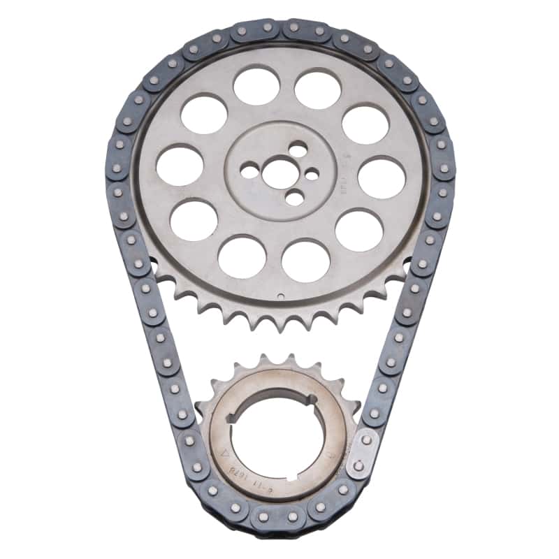 Edelbrock — Edelbrock Timing Chain Performer Link 396-502 Chevrolet 96-Later Blocks w/ Cam Thrust Plate
TIMING CHAINS - view 2