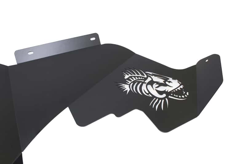 Fishbone Offroad — Fishbone Offroad 07-18 Jeep Wrangler JK Logo Aluminum Inner Fenders - Black Powdercoat - view 5