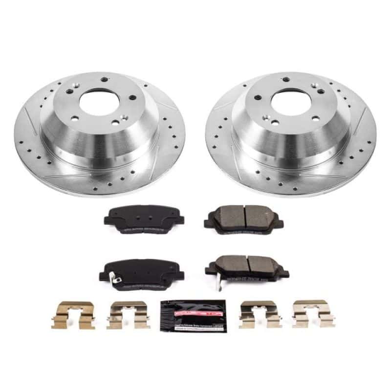 PowerStop — Power Stop 10-18 Hyundai Santa Fe Rear Z23 Evolution Sport Brake Kit - view 1