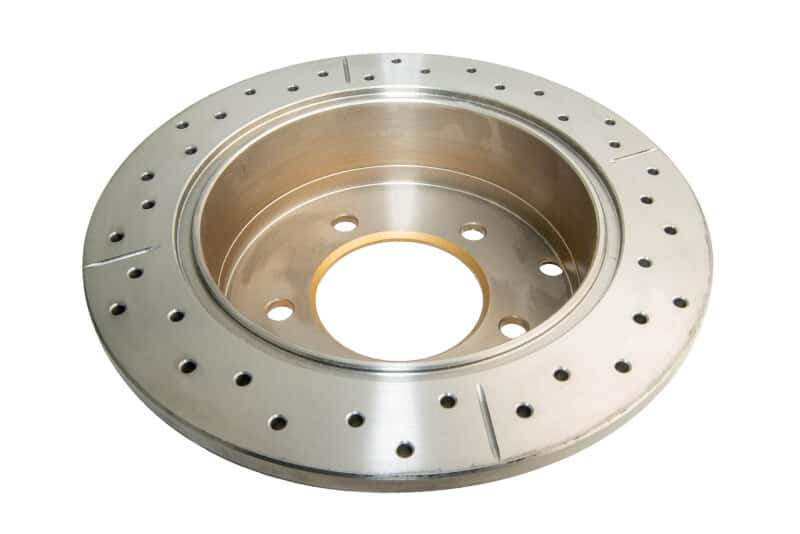 DBA — DBA 11-14 Chrysler 200 (w/262mm Rear Rotor) Rear Drilled & Slotted Street Series Rotor
Brake Rotor - view 1