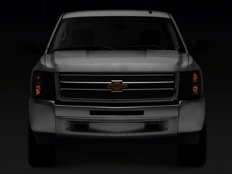 Raxiom — Raxiom 07-14 Chevrolet Silverado 1500 HD Axial OEM RepHeadlights- Chrome Housing- Smoked Lens
Headlights - view 9