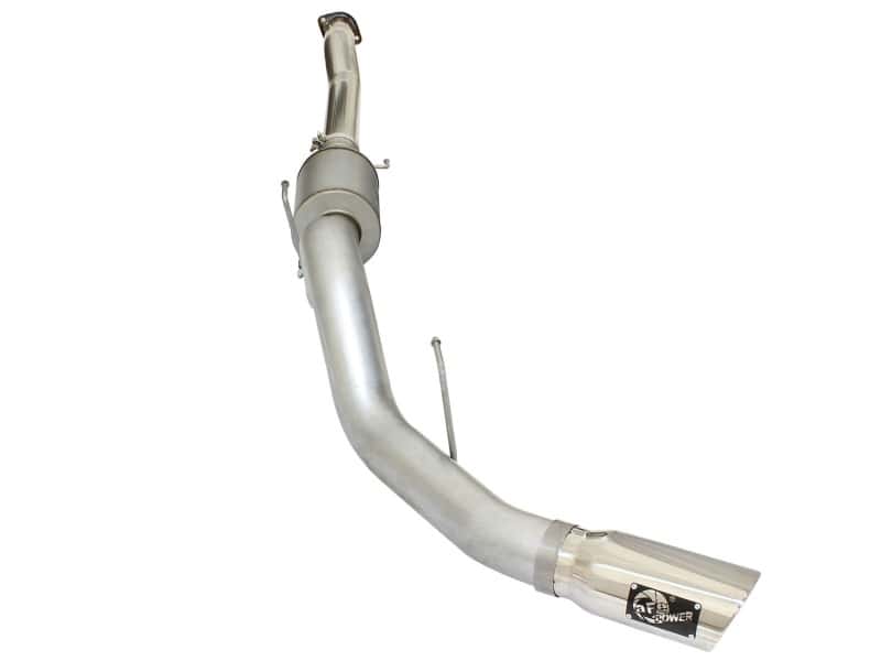 aFe — aFe Atlas Exhausts 4in Cat-Back Aluminized Steel Exhaust 2015 Ford F-150 V6 3.5L (tt) Polished Tip
Cat-Back Exhaust - view 2