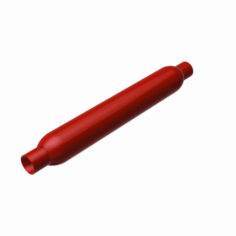 Magnaflow — MagnaFlow Muffler Red Pack Series Glasspack 3in Rd 18in Body Length 2in/2in Inlet/Outlet
Glasspack - view 18
