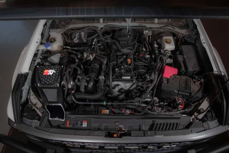 K&N Engineering — K&N 21-23 Ford Bronco 2.3L L4 Performance Air Intake System
Air Intake System - view 4