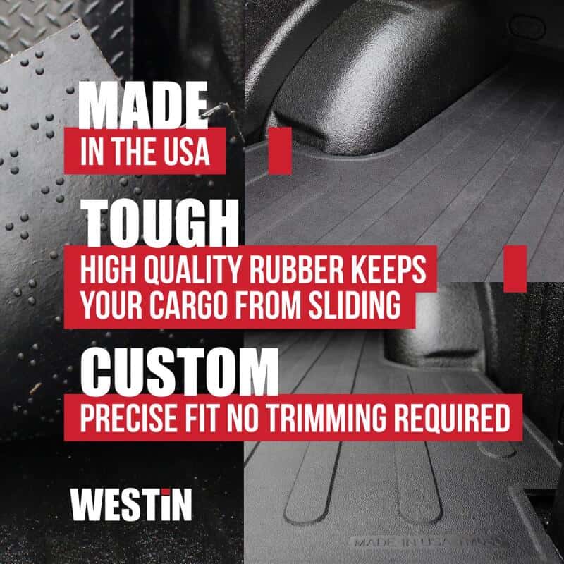 Westin — Westin 2019-2020 Ram 1500 (5.5 ft Bed) Truck Bed Mat - Black - view 2