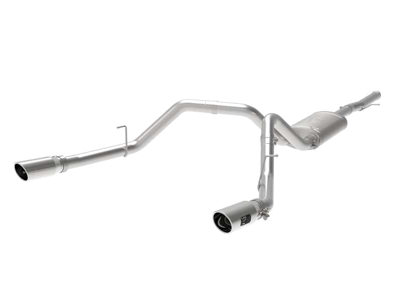aFe — aFe Apollo GT Series 3 IN 409 SS Cat-Back Exhaust System w/ Polish Tip GM Sierra 1500 09-18
Cat-Back Exhaust - view 1