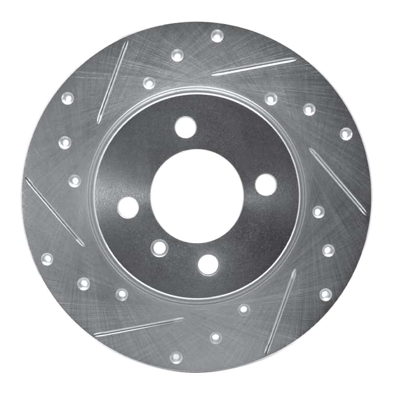 R1 Concepts — R1 84-85 BMW 318I Front Left Drilled & Slotted Silver Brake Rotor
R1 Brake Rotor Drill - view 1