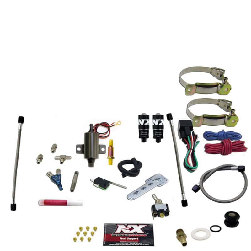 Nitrous Express — Nitrous Express 2 Cyl Piranha Nitrous Kit (V-Twins w/Single Carb) w/o Bottle
Injection System Kit
N2OSys - view 3