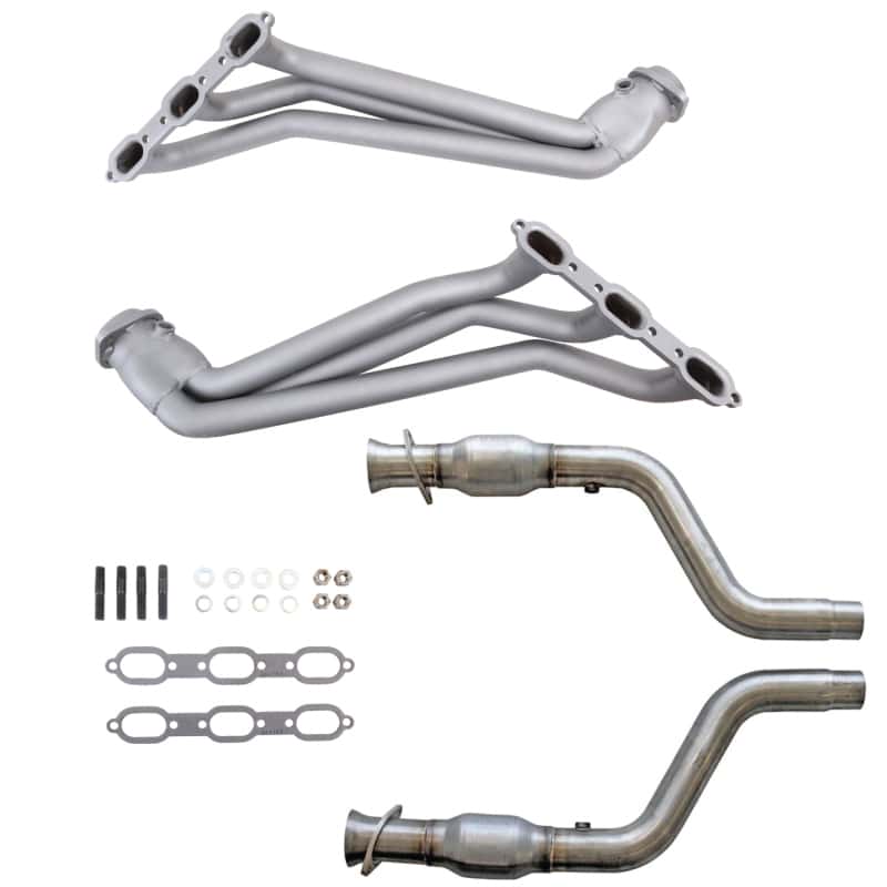 BBK — BBK 05-10 Dodge Challenger/Charger V6 1-5/8in Headers w/High Flow Catted Mid Pipe (Ti Ceramic)
Exhaust Header
Exhaust Kit - view 1