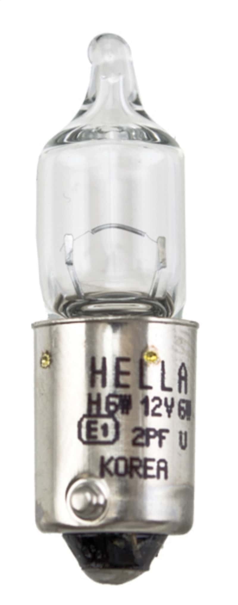 Hella — Hella Bulb H6W 12V 6W BAX9s T2.75
H6W Halogen Bulb - view 7