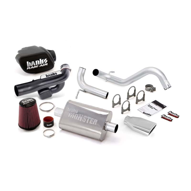 Banks Power — Banks Power 12-15 Jeep 3.6L Wrangler 2dr Stinger Sys (no AutoMind) - SS Single Exh w/ Chrome Tip
Power/Efficiency Sys
Stinger Bundle - view 1