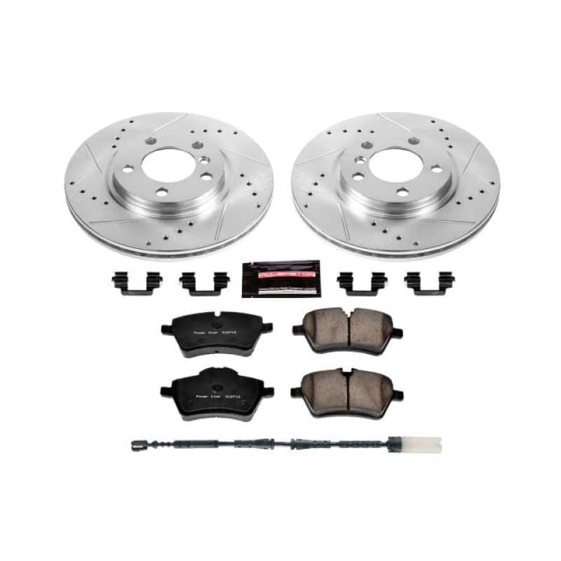 PowerStop — Power Stop 11-16 Mini Cooper Countryman Front Z23 Evolution Sport Brake Kit - view 1