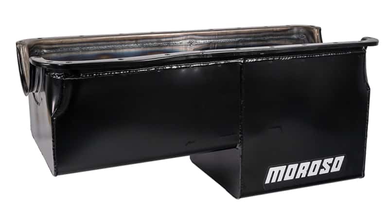 Moroso — Moroso Ford 429-460 (w/Rear Sump) Off-Road Deep Wet Sump 8qt 10.75in Steel Oil Pan - view 5