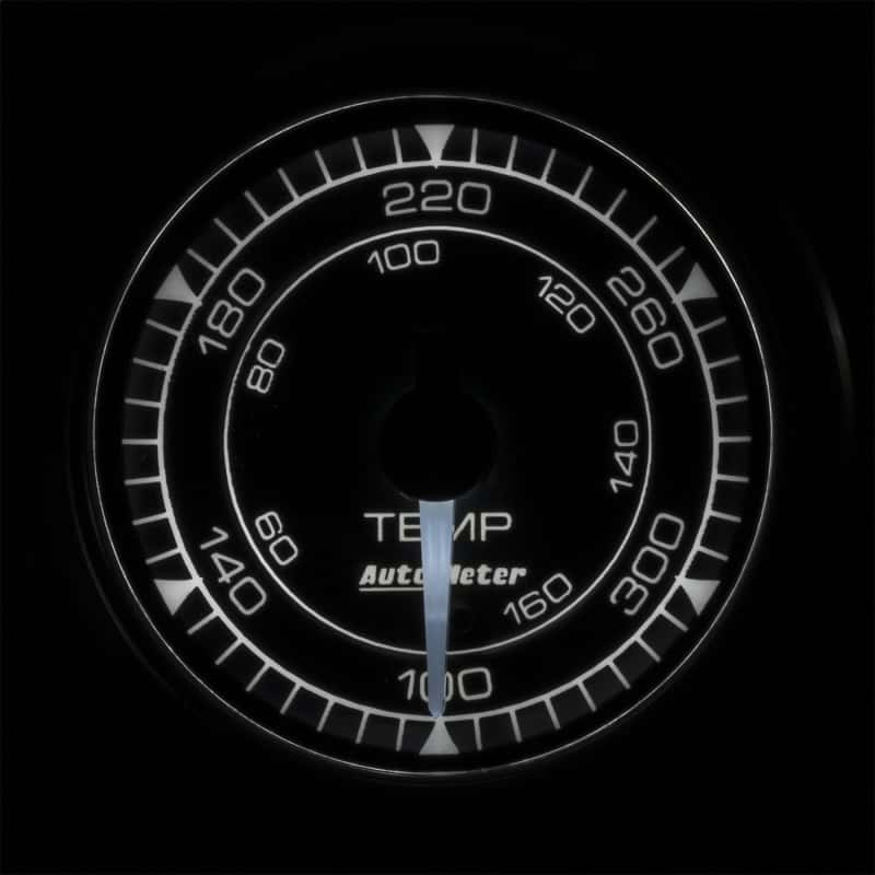 AutoMeter — Autometer Chrono 2-1/16in 140-380 Degree Digital Stepper Motor Temperature Gauge
GA 2" TEMP 340F S CH - view 5