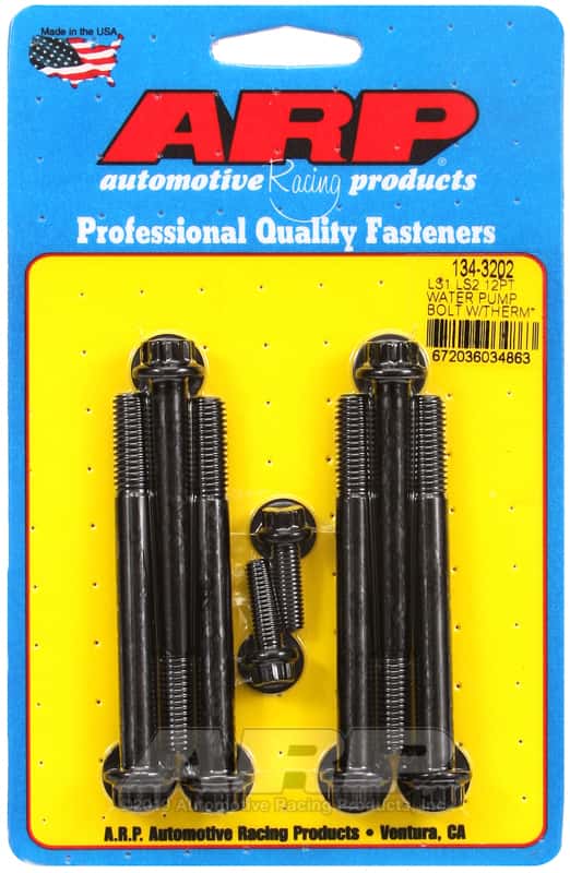 ARP — ARP LS1 LS2 12pt Water Pump Bolts w/ Thermostat Housing Bolts Kit - view 1