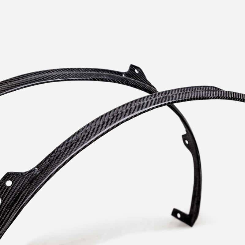 Anderson Composites — Anderson Composites 2024 Ford Mustang Dark Horse Carbon Fiber Fender Extension - view 4