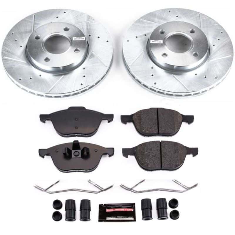 PowerStop — Power Stop 05-07 Ford Focus Front Z23 Evolution Sport Brake Kit - view 1