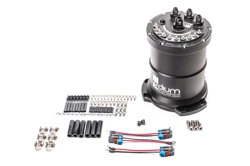 Radium Engineering — Radium Multi-Pump Fuel Surge Tank Fits Walbro F90000267/274/285 (Pumps Not Included)
MPFST - view 1
