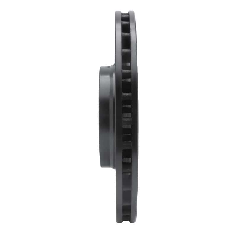 R1 Concepts — R1 05-23 Chrysler 300 Front Left Drilled & Slotted Black Brake Rotor
R1 Brake Rotor Drill - view 3