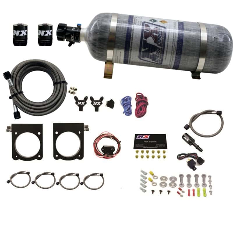 Nitrous Express — Nitrous Express 13-17 Dodge Viper (Gen-V) Nitrous Plate Kit (50-400HP) w/12lb Bottle
Injection System Kit
N2OSys - view 1