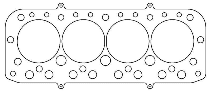 Cometic Gasket — Cometic MG Midget 1275cc 74mm Bore .051 inch MLS Head Gasket
Cylinder Head Gasket - view 1