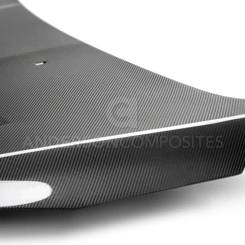 Anderson Composites — Anderson Composites 2015+ Ford Focus RS Type-SA Carbon Fiber Hood - view 6