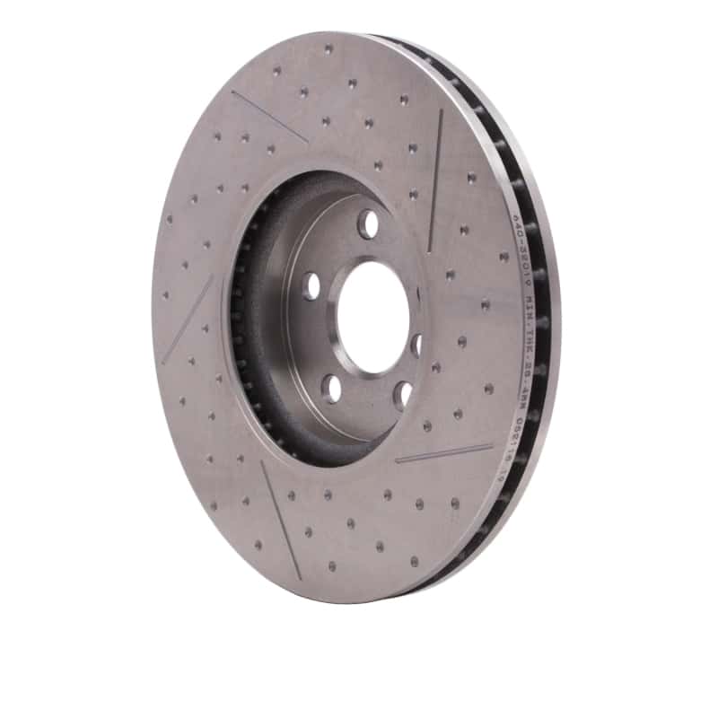 DFC — DFC 15-19 Mini Cooper Countryman Front Brake Rotor - Dimpled and Slotted
DFC Brake Rotor - view 4