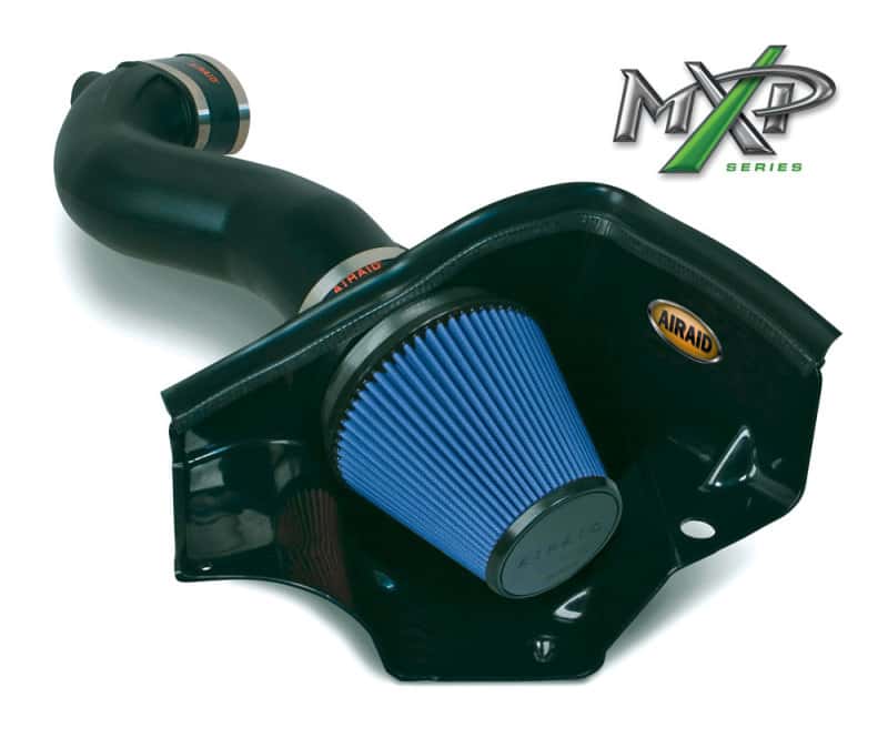 Airaid — Airaid 05-09 Ford Mustang GT 5.0L Race Only (No MVT) MXP Intake System w/ Tube (Dry / Blue Media)
Performance Air Inta
Air Intake System - view 5