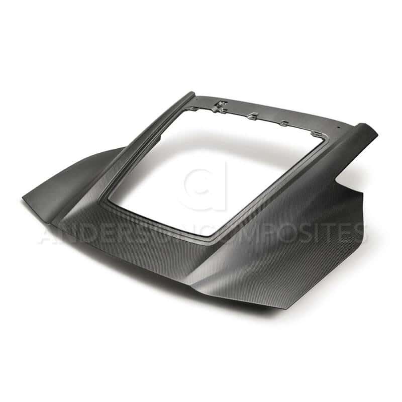 Anderson Composites — Anderson Composites 2014+ Chevrolet Corvette C7 Stingray/Z06 Dry Carbon Fiber Decklid - view 2